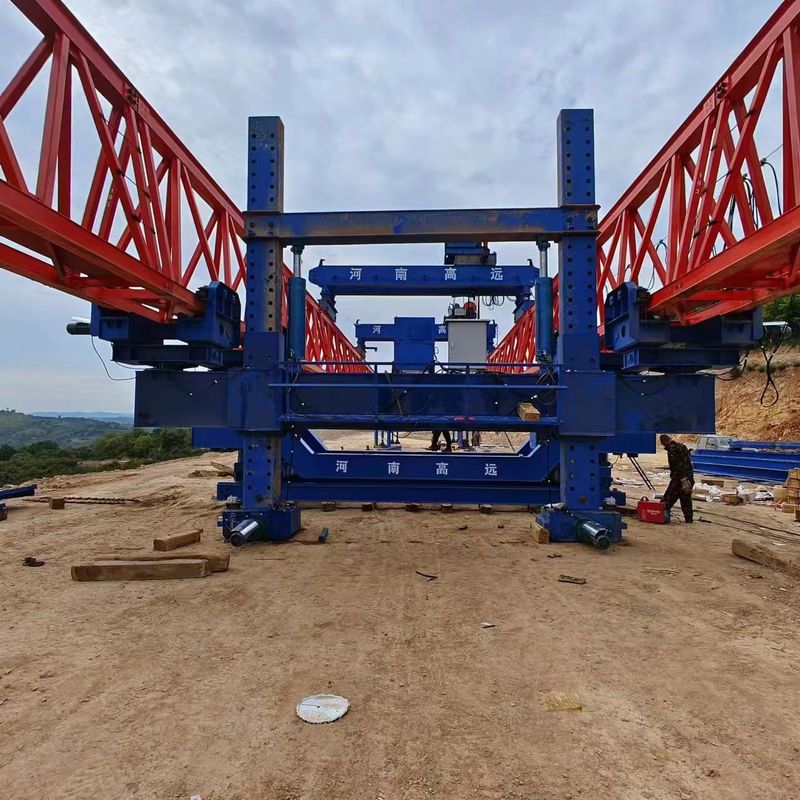 山西路橋離隰高速GYLQ200T-40M自平衡過(guò)跨架橋機(jī)